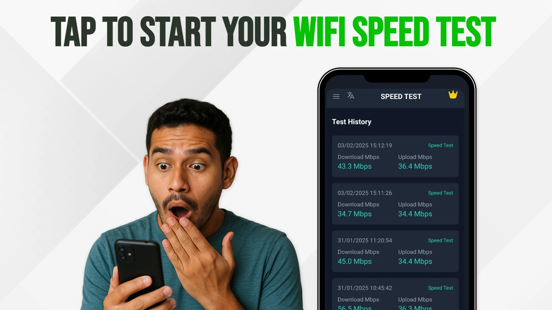 Speed Test - Wifi Optimizer screenshot