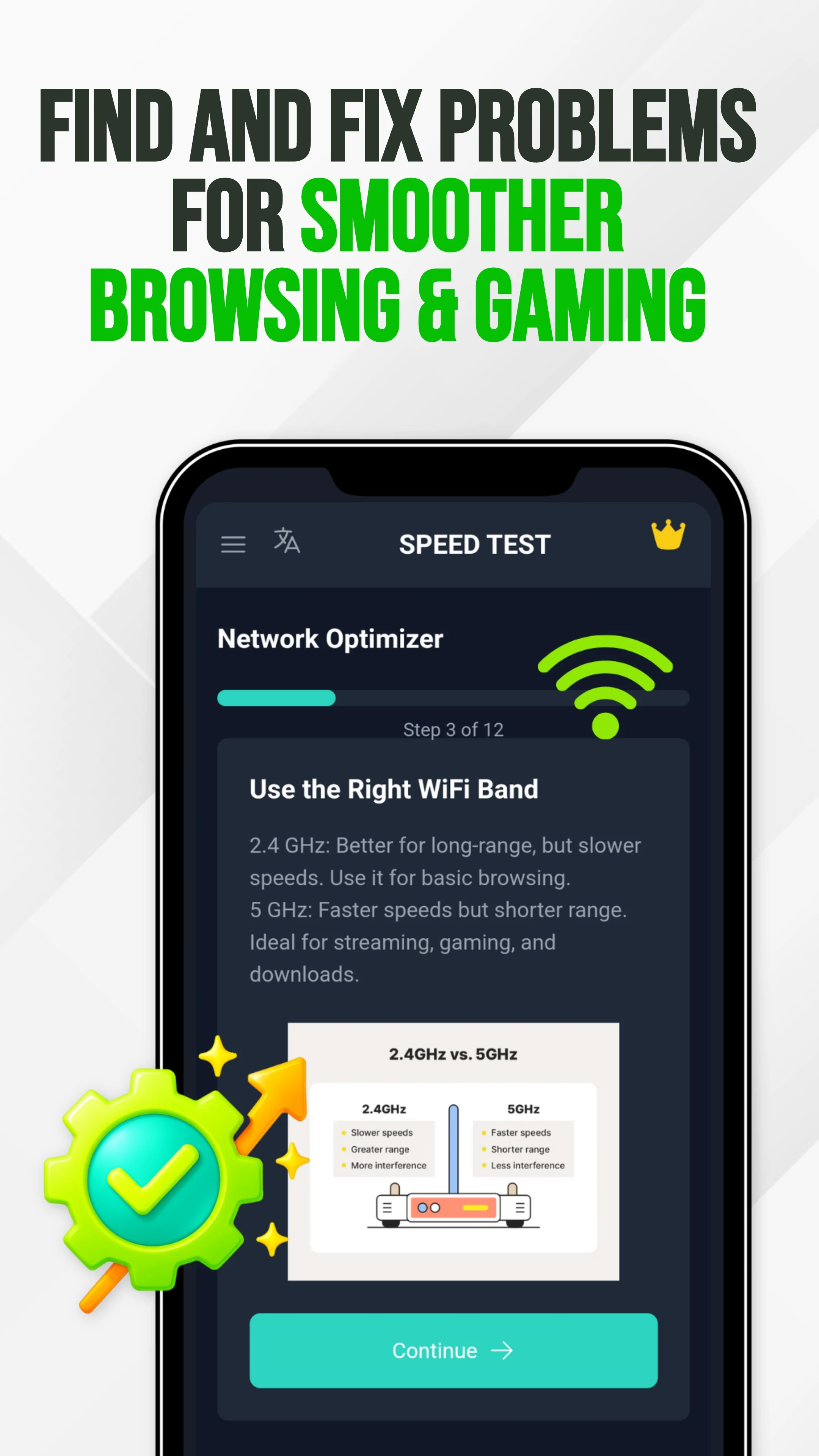 Speed Test - Wifi Optimizer screenshot