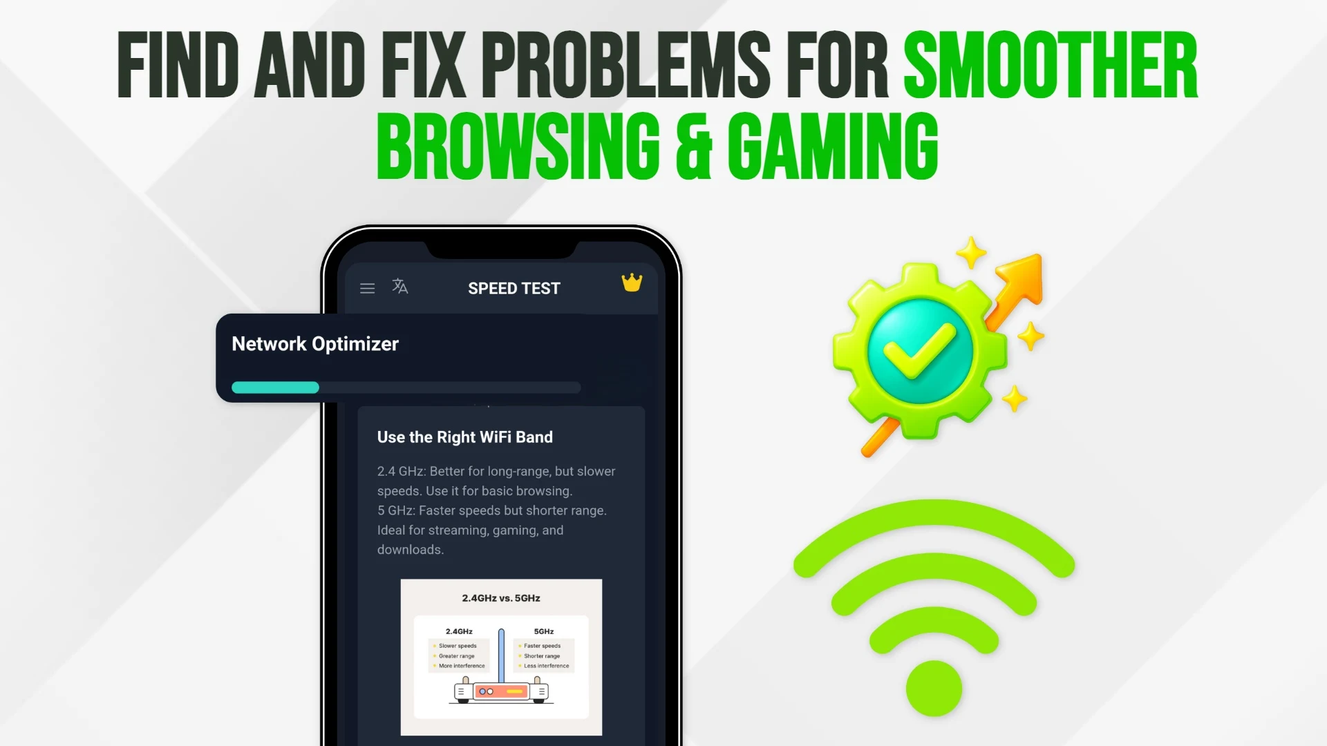 Speed Test - Wifi Optimizer screenshot